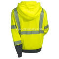 Hi-Viz Yellow Tech Double Thick Pullover Sweatshirt